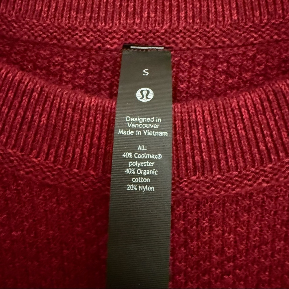 Lululemon Textured Knit Crewneck Sweater - Picture 4 of 5